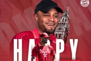 开云体育APP下载-拜仁官方祝孔帕尼39岁生日快乐，带队至今战绩31胜6平7负